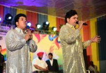 अली ब्रदर्स के सूफी गीतों ने जमाया रंग ।