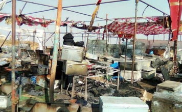 अब कोल्हापुर में भी पद्मावती के सेट पर लगाई आग, शूटिंग रुकी |